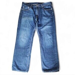 Levi 559 men's 36x30 classic denim relaxed straight jeans vintage-look